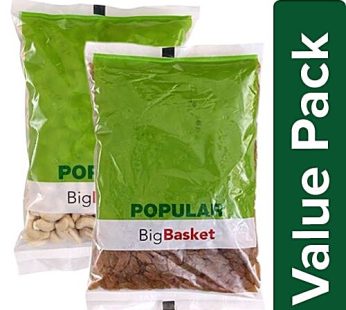 Cashew/Kaju Whole Small W320 500g + Raisins/Kishmish – Indian 500g