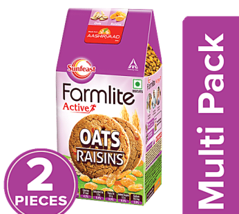 Farmlite Biscuit – Oats & Raisins