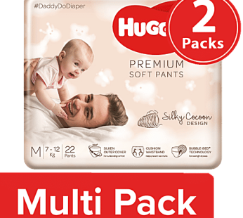 Premium Soft Diaper Pants – Medium Size