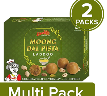 Moong Dal Pista Laddoo – Made In Pure Ghee