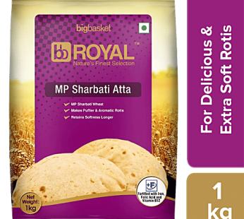 Atta Sharbati 100% Mp Whole Wheat, Rotis Stay Softer For Longer