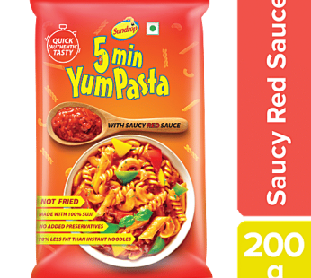 5 Min Yum Pasta – With Red Sauce
