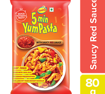5 Min Yum Pasta – With Red Sauce