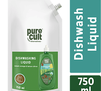 Dishwashing Liquid – Sweet Orange & Lemon Citrus, Eco-Friendly
