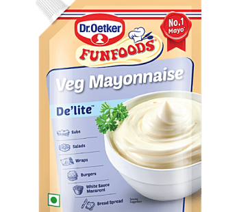 Funfoods Veg Mayonnaise – De’lite, Rich, Creamy