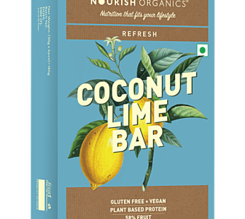 Refresh – Coconut Lime Bar, Plant Based Protein, Instant Energy